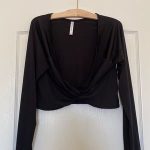 Fabletics Long Sleeve Crop top